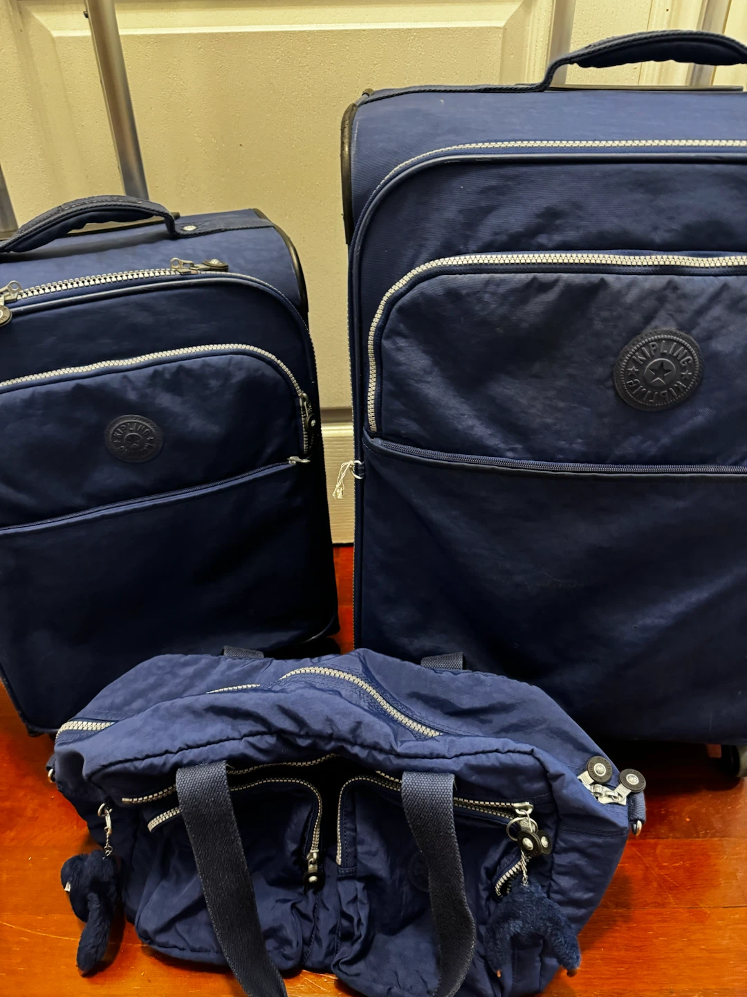 Kipling Navy Blue 3-Piece Luggage Set - photo 3