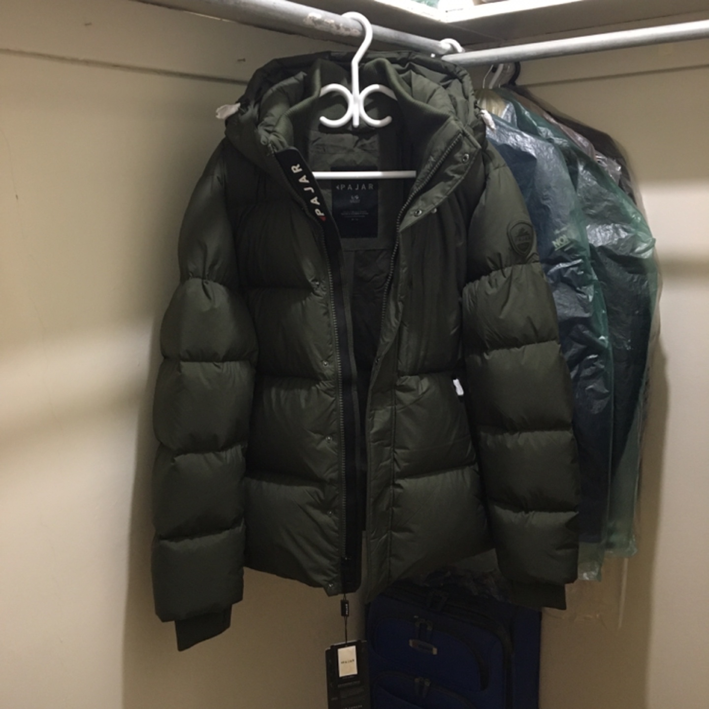 Pajar Canada Down Puffer Jacket - Green - photo 3