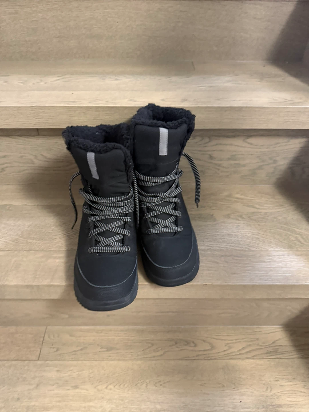 Quechua Warm High Black Winter Boots Size 8 US - photo 2