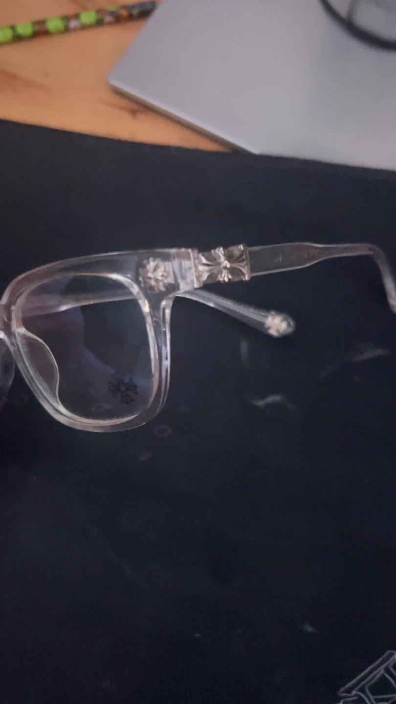 Chrome Hearts clear frame glasses - photo 2