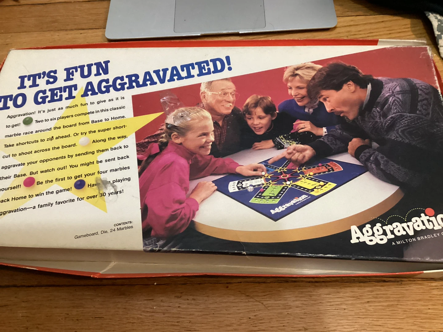 Milton Bradley Aggravation Marble Race Game - photo 2