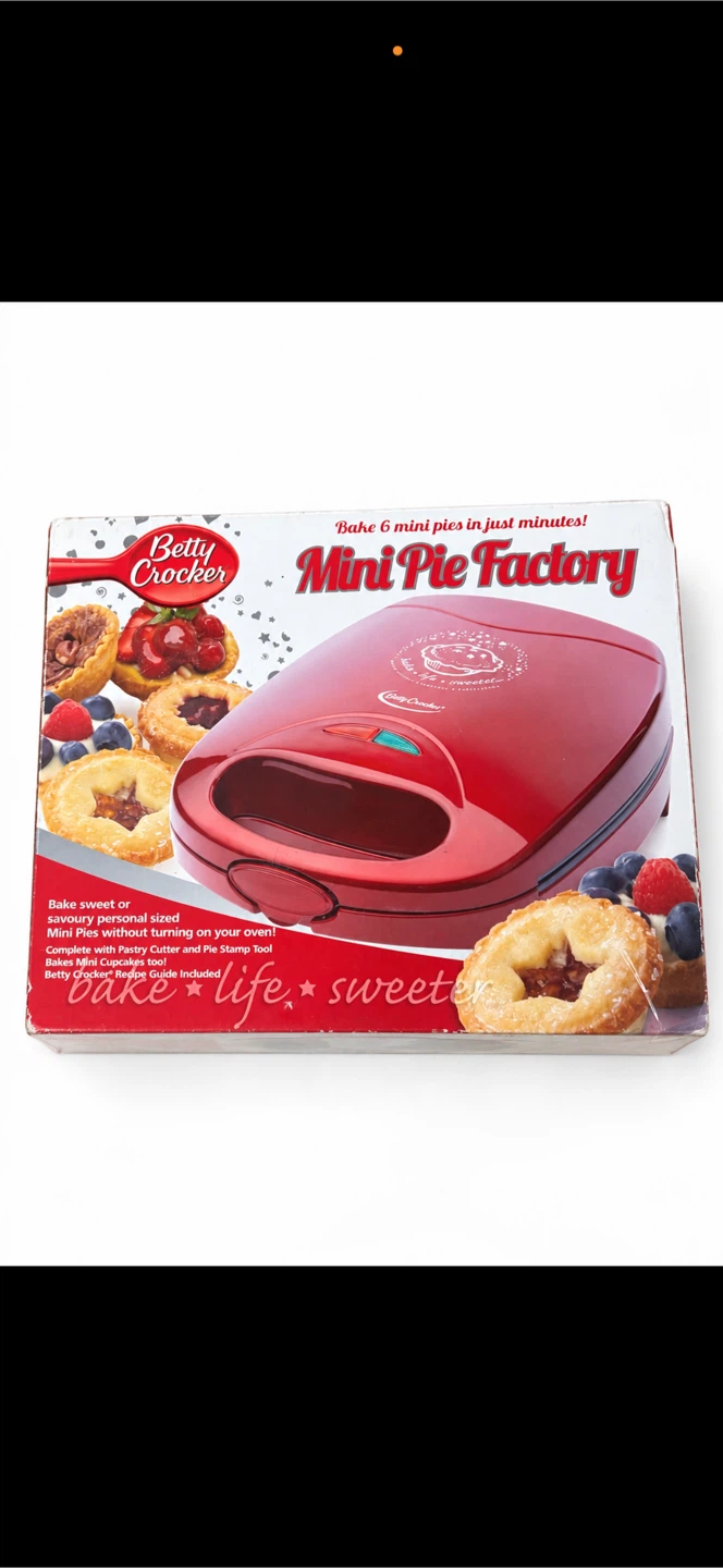 Betty Crocker Mini Pie Factory