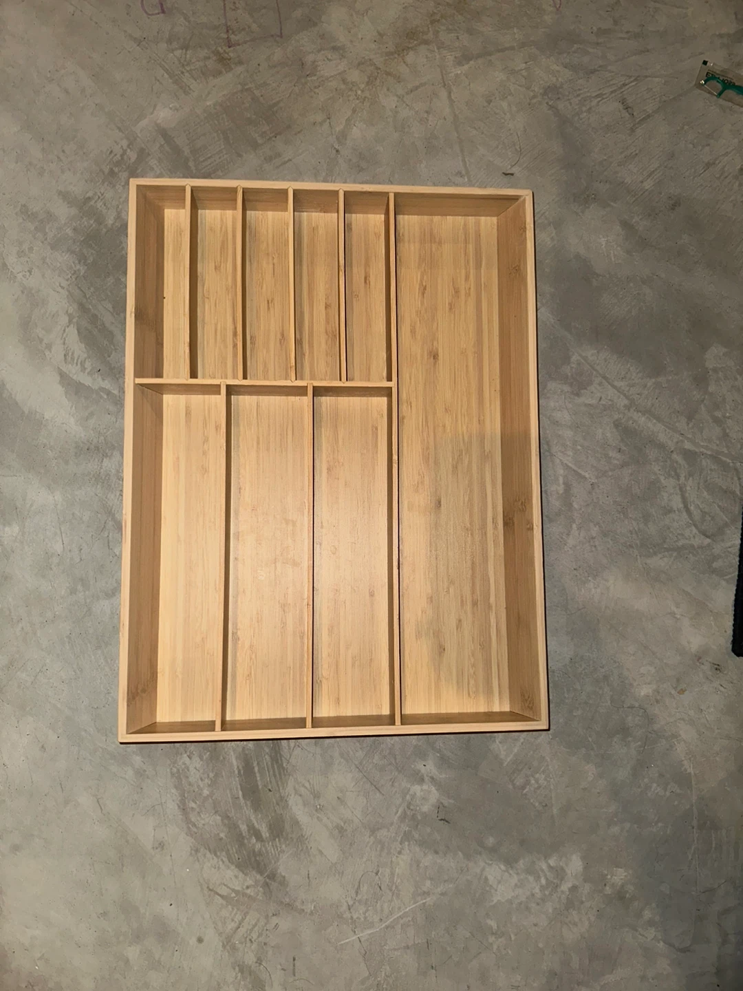 Bamboo Cutlery Drawer Organizer