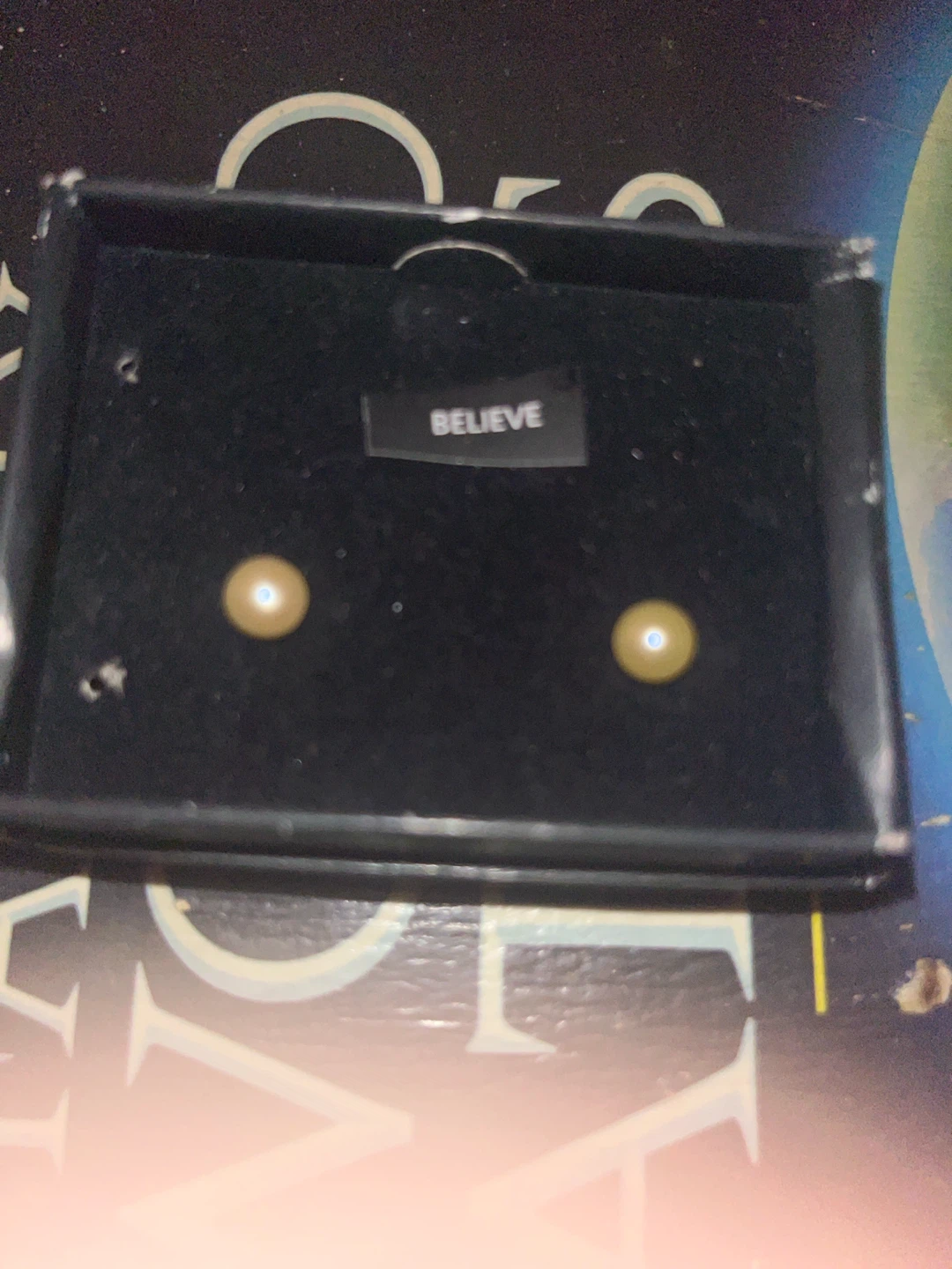 Believe Pearl Stud Earrings