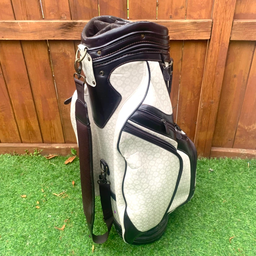 Golf Bag 6 Way Divider Golfing Club Bag Zippered Pockets