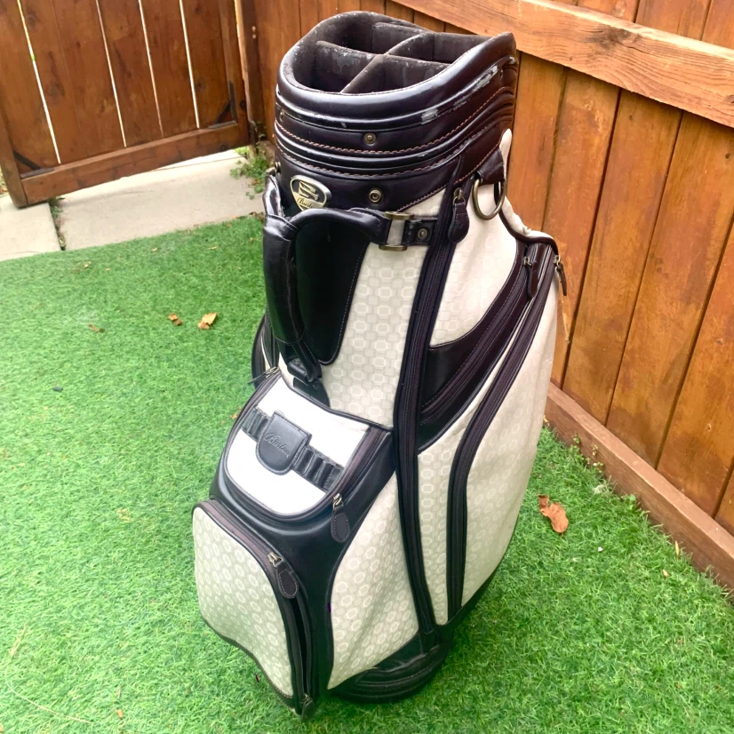Golf Bag 6 Way Divider Golfing Club Bag Zippered Pockets - photo 4
