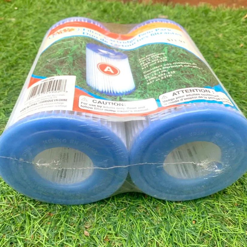 Pool Filter Cartridges Type A Twin Pack Pump Replacement Filters - photo 2