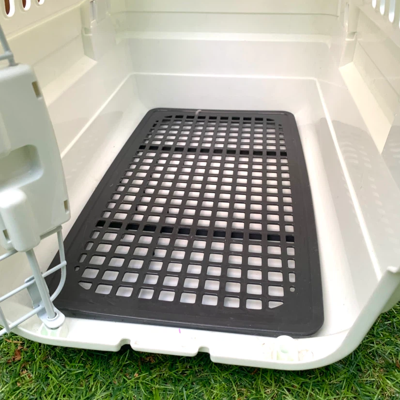 Small Pet Carrier Plastic Dog Cat Travel Crate Kennel - photo 4