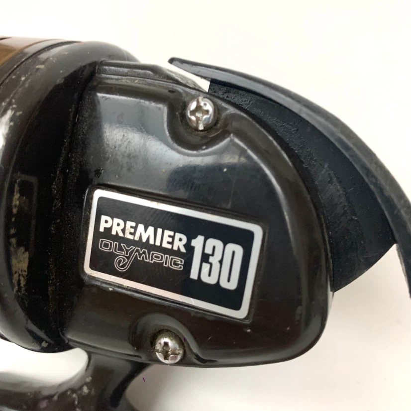Fishing Reel Olympic Premier 130 Vintage Gold Black Rod Reel - photo 5