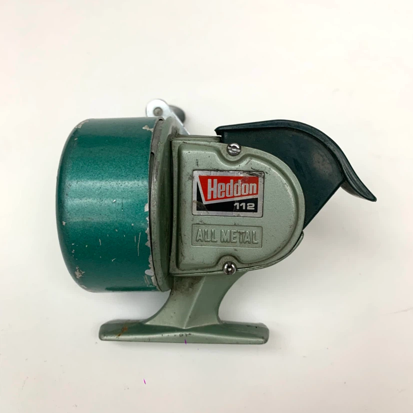 Vintage Heddon 112 All Metal Fishing Reel - photo 3