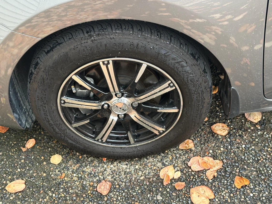 Kia Rio Continental ProContact Tires with RTX Rims - photo 3