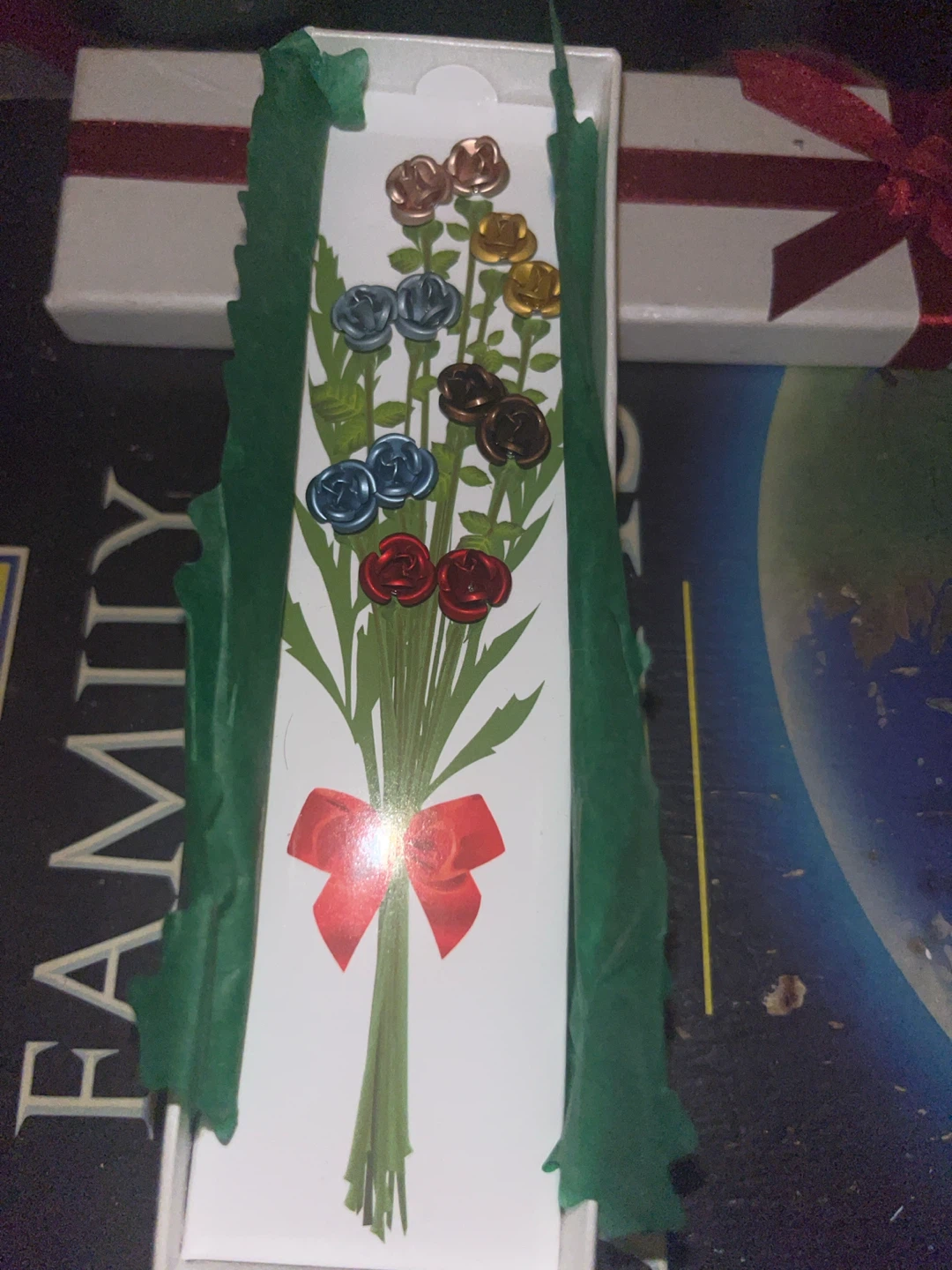 Set of Rose Earrings.