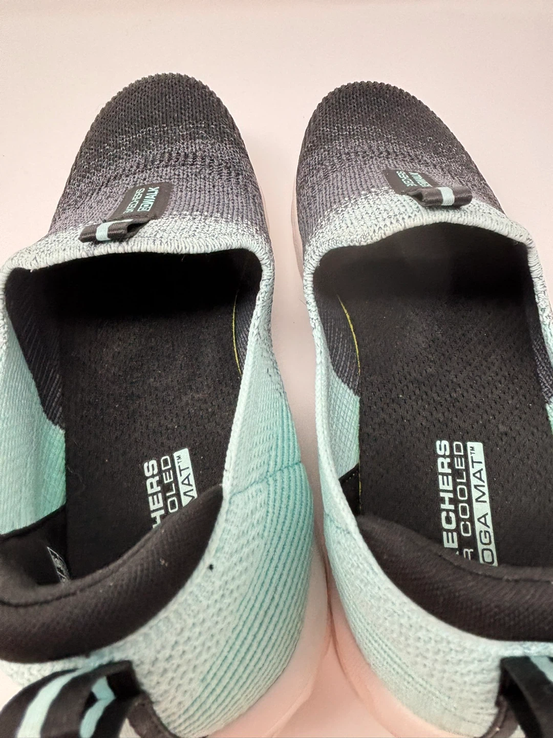 Skechers Go Walk Shoes Black/Teal Ombré-Size 9.5 - photo 5