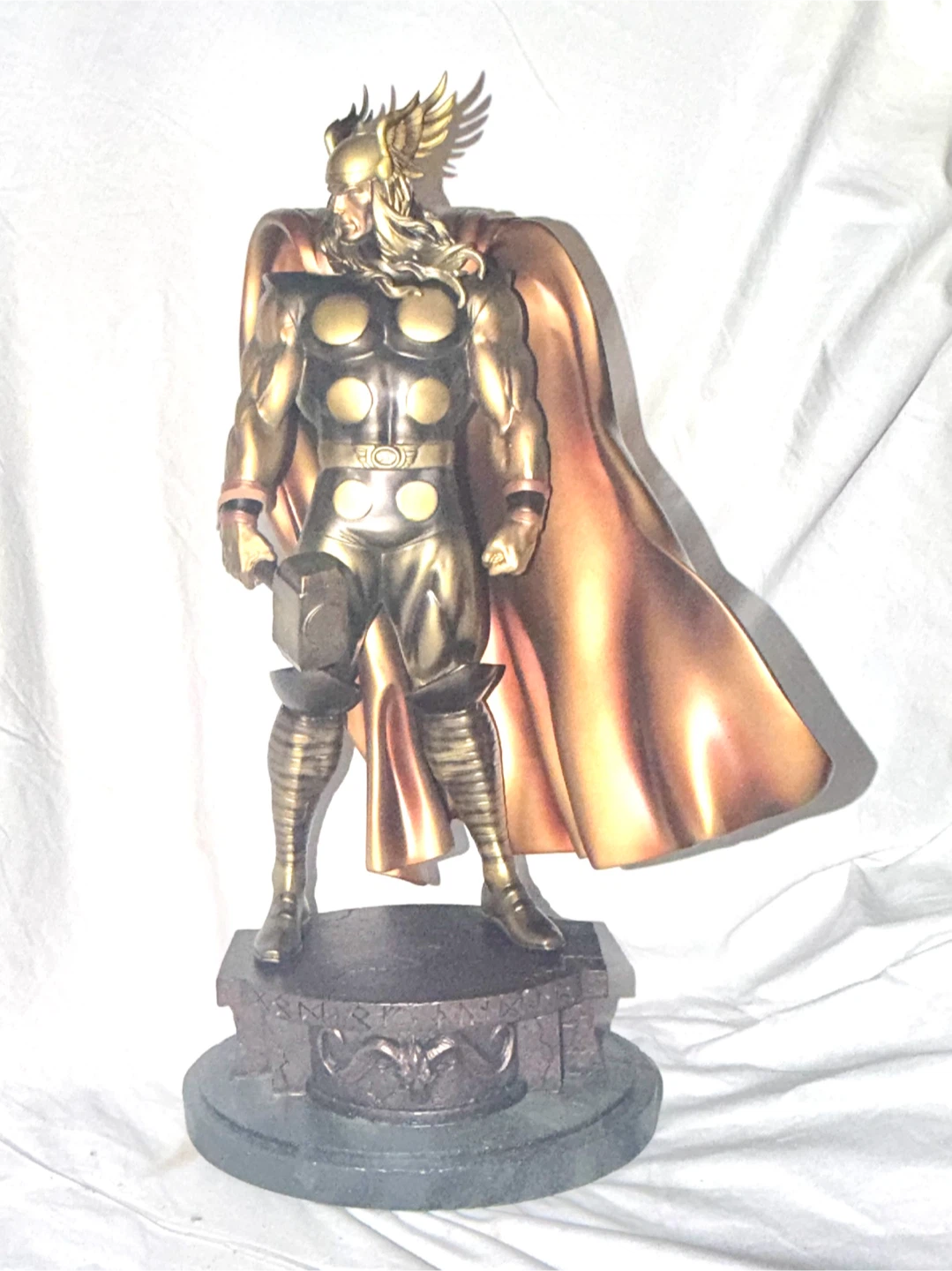 Bowen Designs Thor Faux Bronze Statue - photo 2