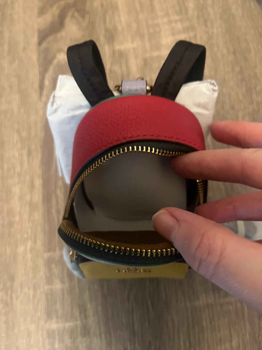 Coach Mini Backpack Keychain - photo 4
