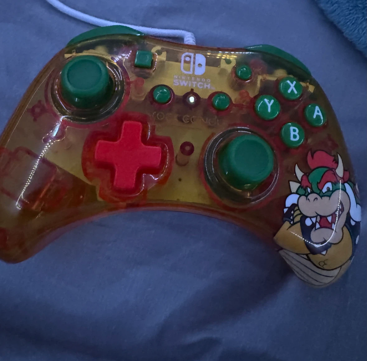 Rock Candy Nintendo Switch Wired Controller – Bowser Edition