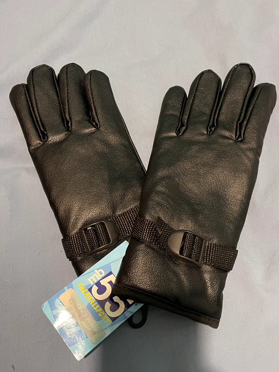 Thermalsport Black Texting Gloves