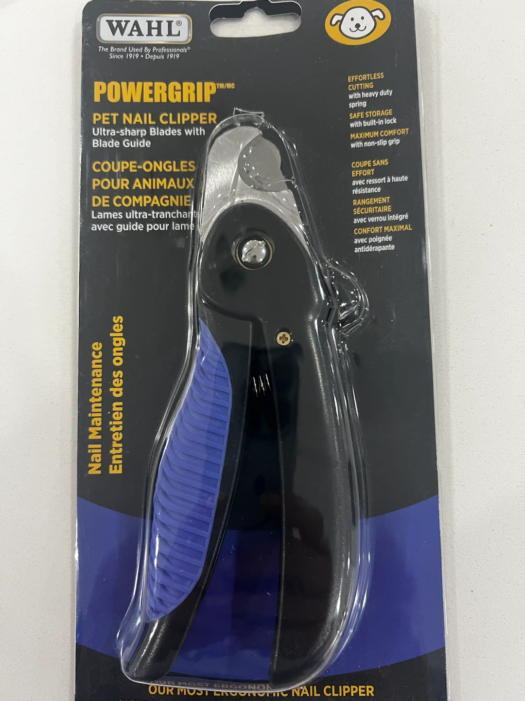 Wahl Powergrip Pet Nail Clipper