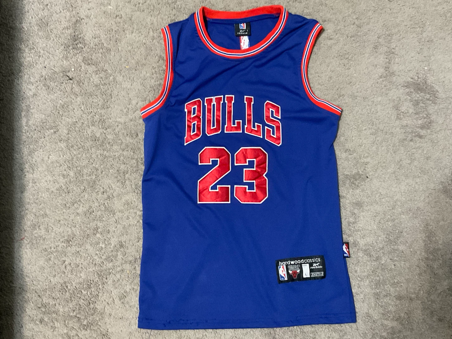 Reebok Michael Jordan Chicago Bulls Jersey - Size L