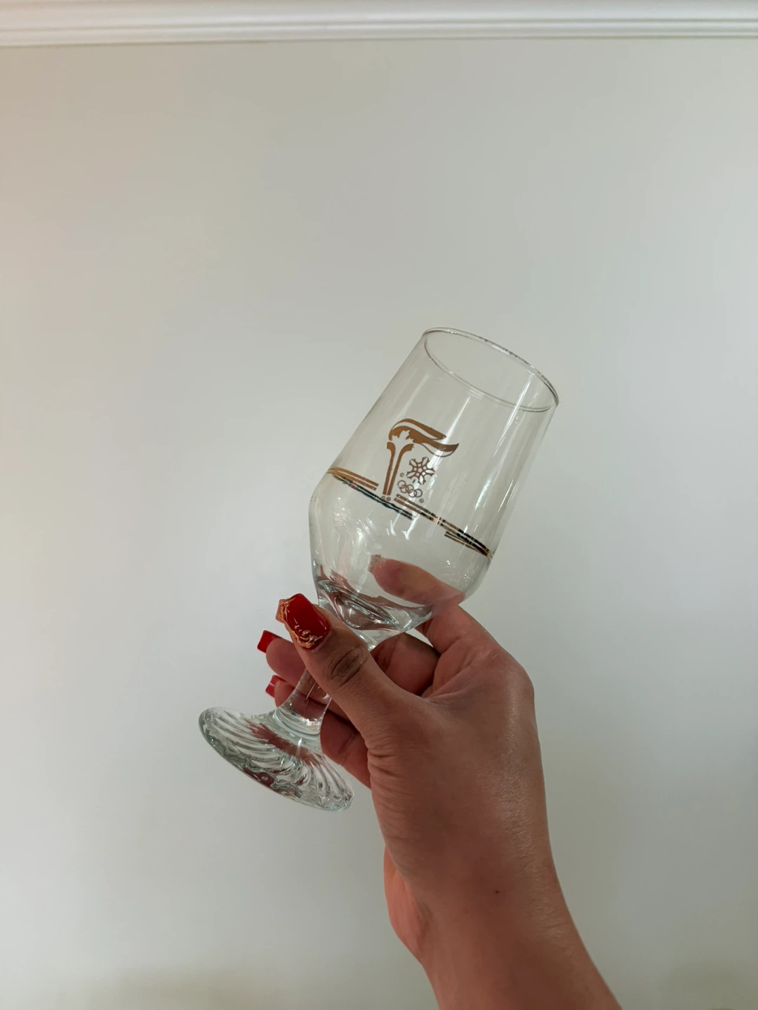 Vintage Olympic Winter Games commemorative glass - photo 4