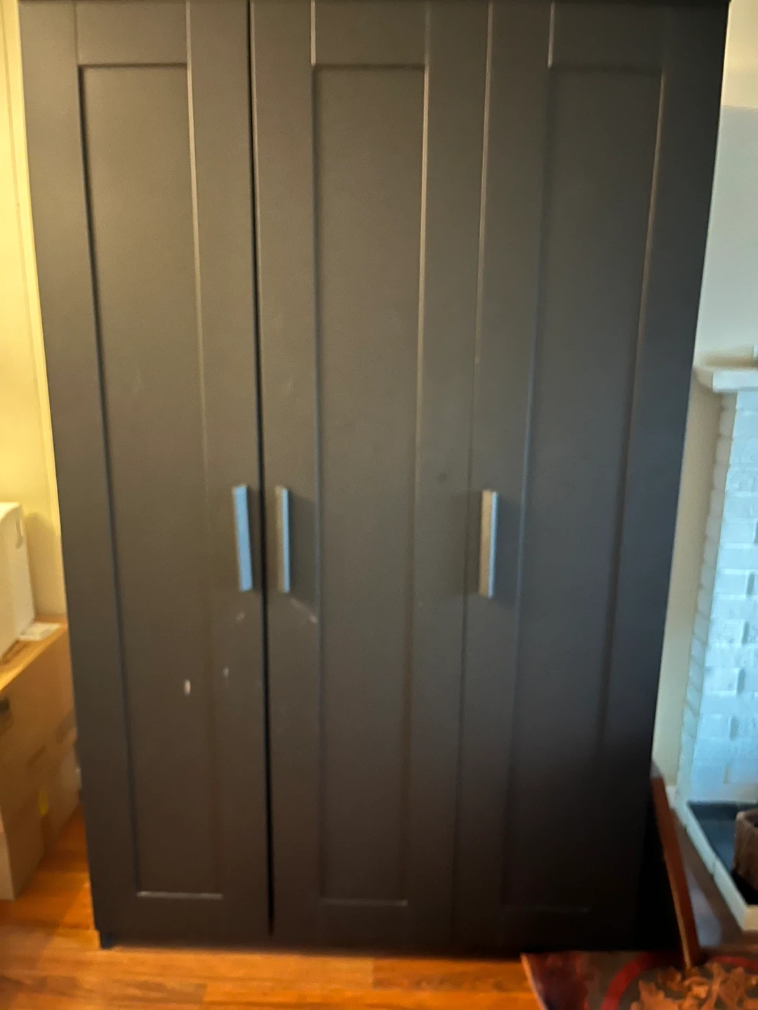 IKEA Pax Wardrobe - Espresso Colour Wood