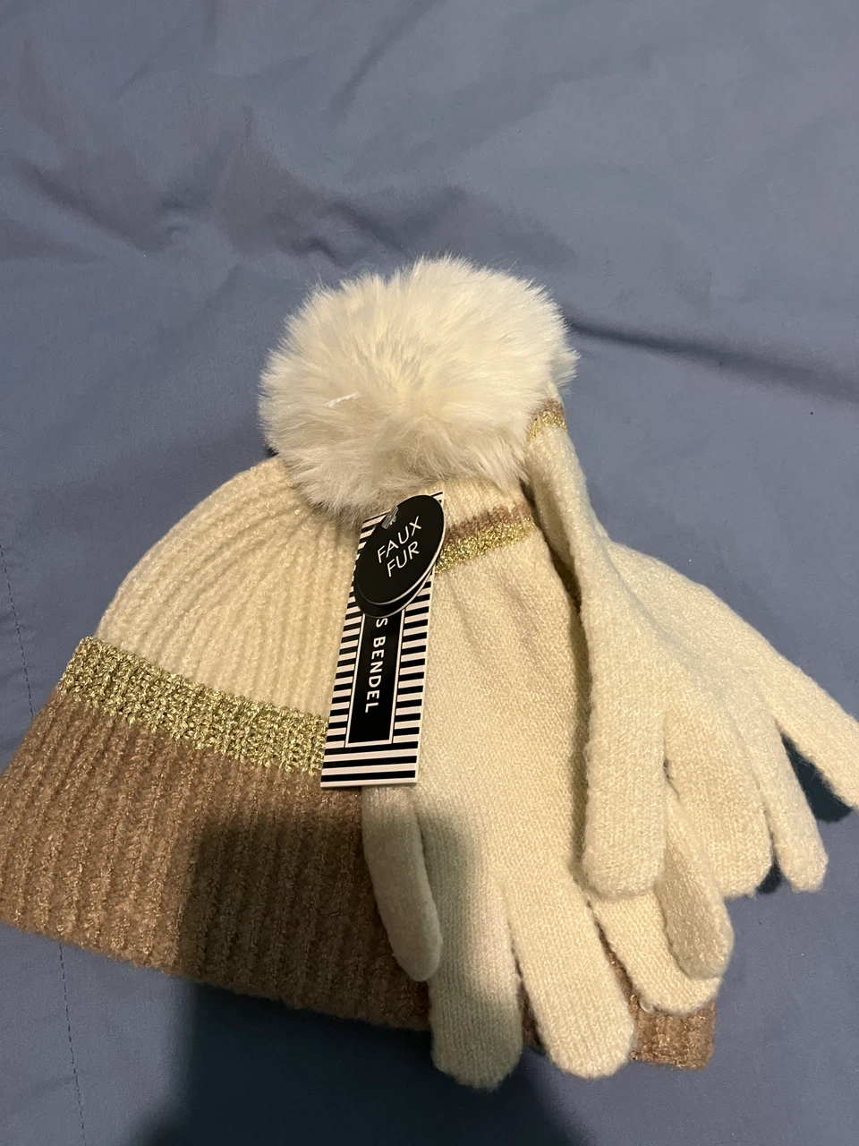 Alexis Bendel Faux Fur Hat and Glove Set - photo 2