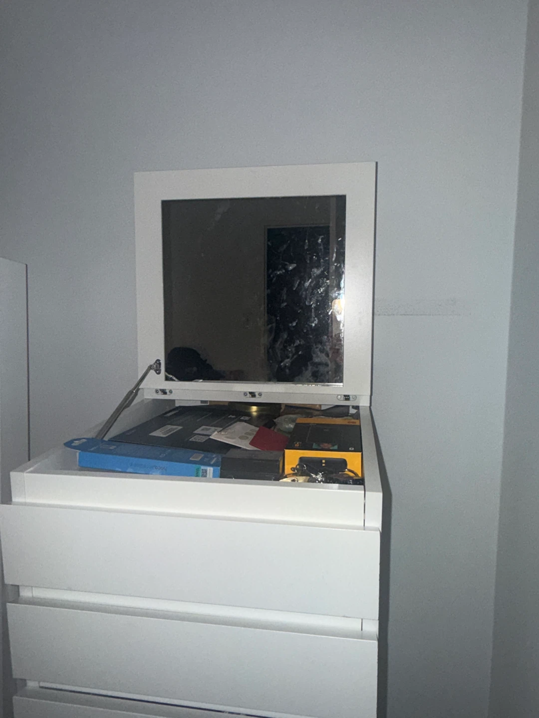 IKEA Malm High Chest with Mirror - photo 4