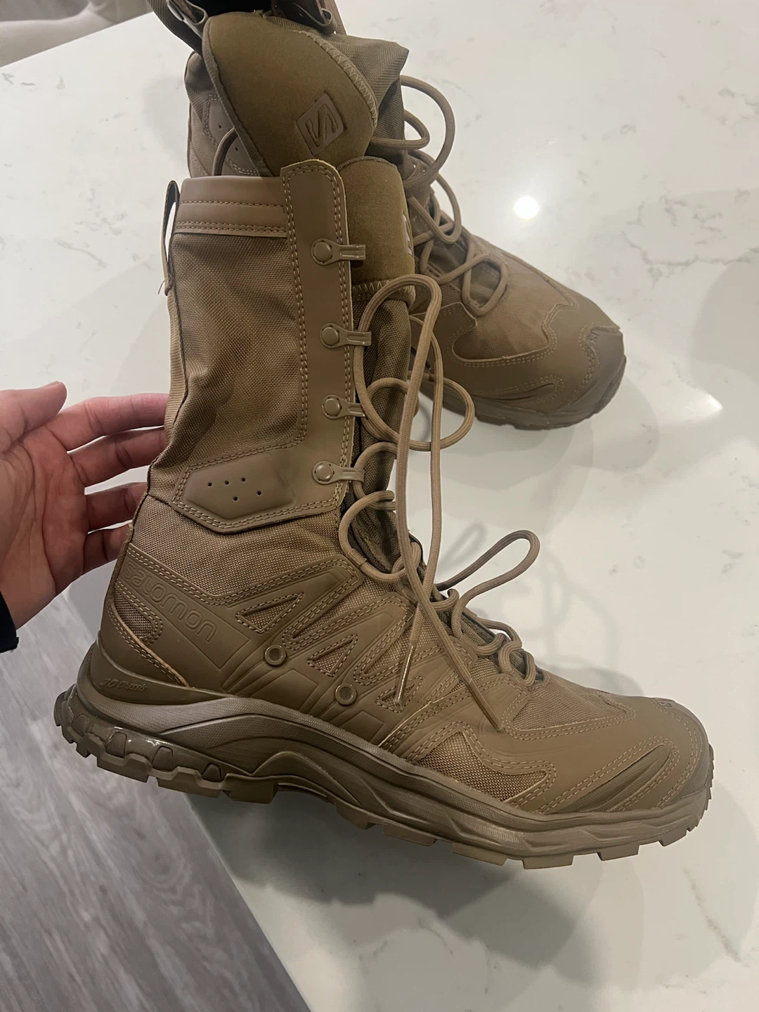 Salomon Quest 4D Forces 2 Boots Tan