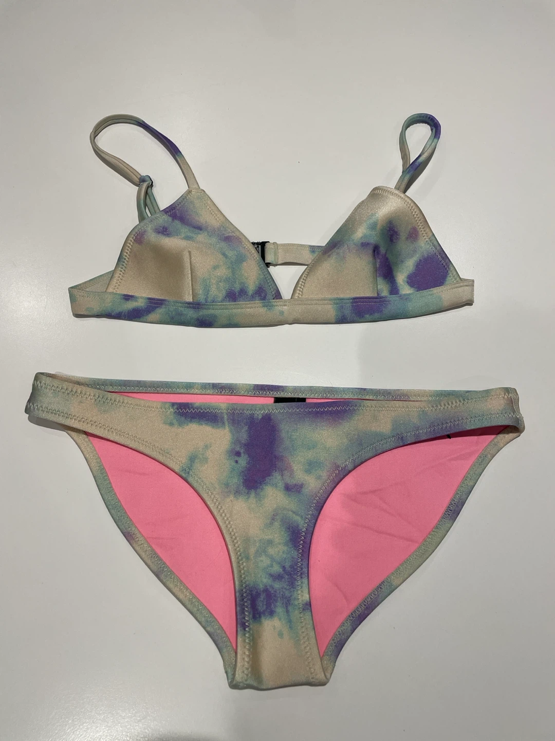 Triangl Tie-Dye Bikini Set Size Small