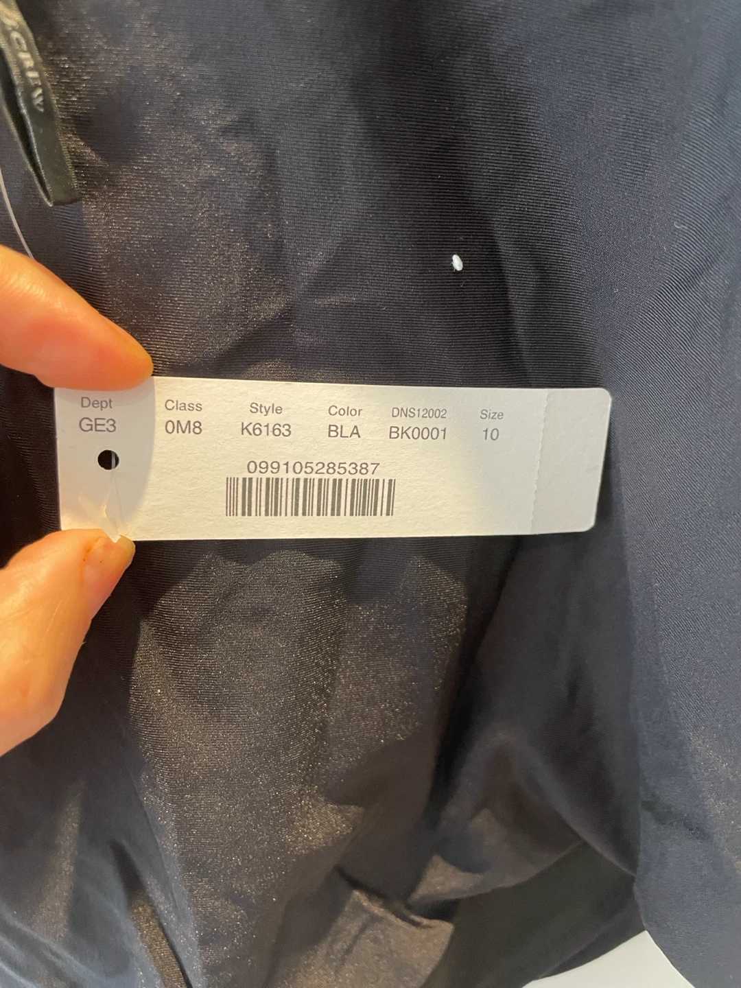 J.Crew Black One-Piece Swimsuit Size 10 - photo 3