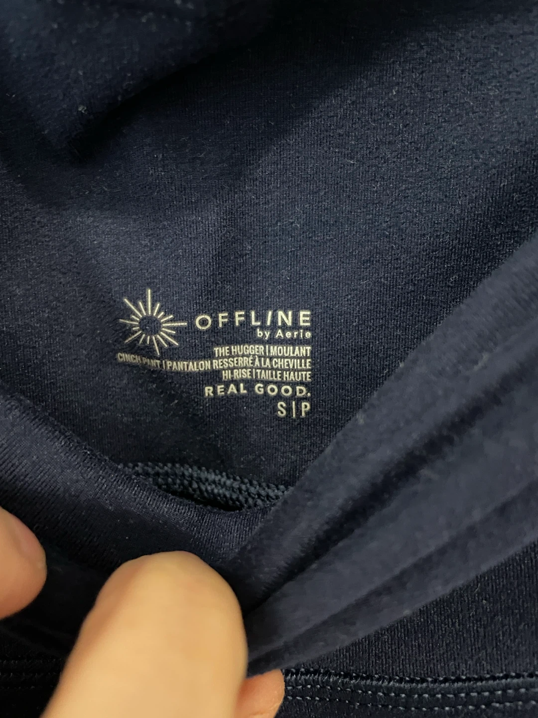 OFFLINE by Aerie The Hugger Cinch Pant Navy Blue Size S - photo 2