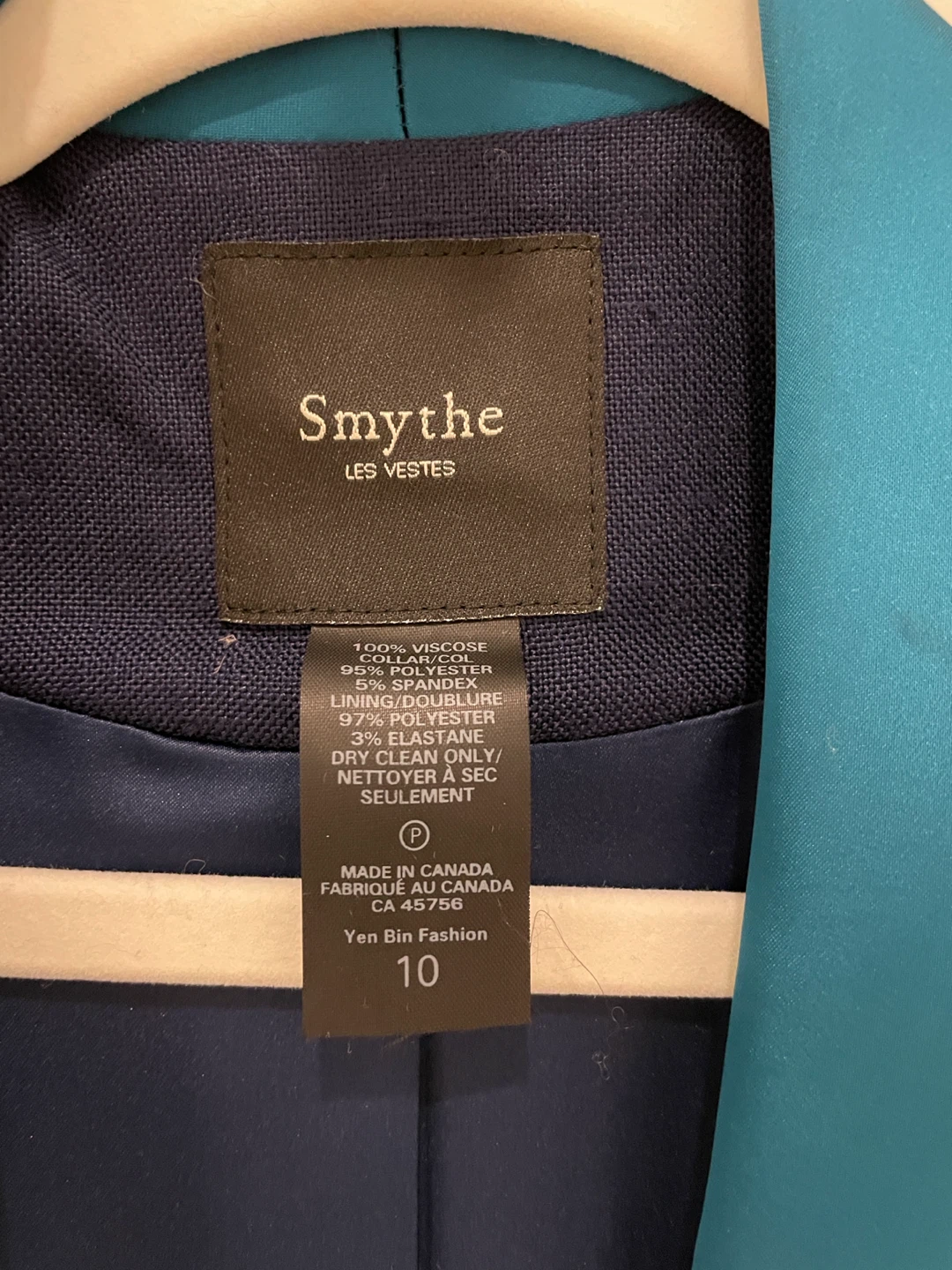 Smythe Navy Cropped Blazer - photo 2