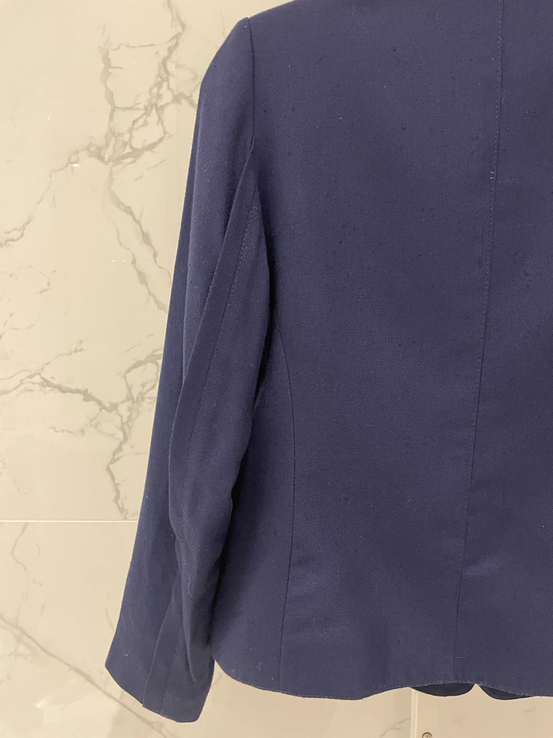 Smythe Navy Cropped Blazer - photo 4