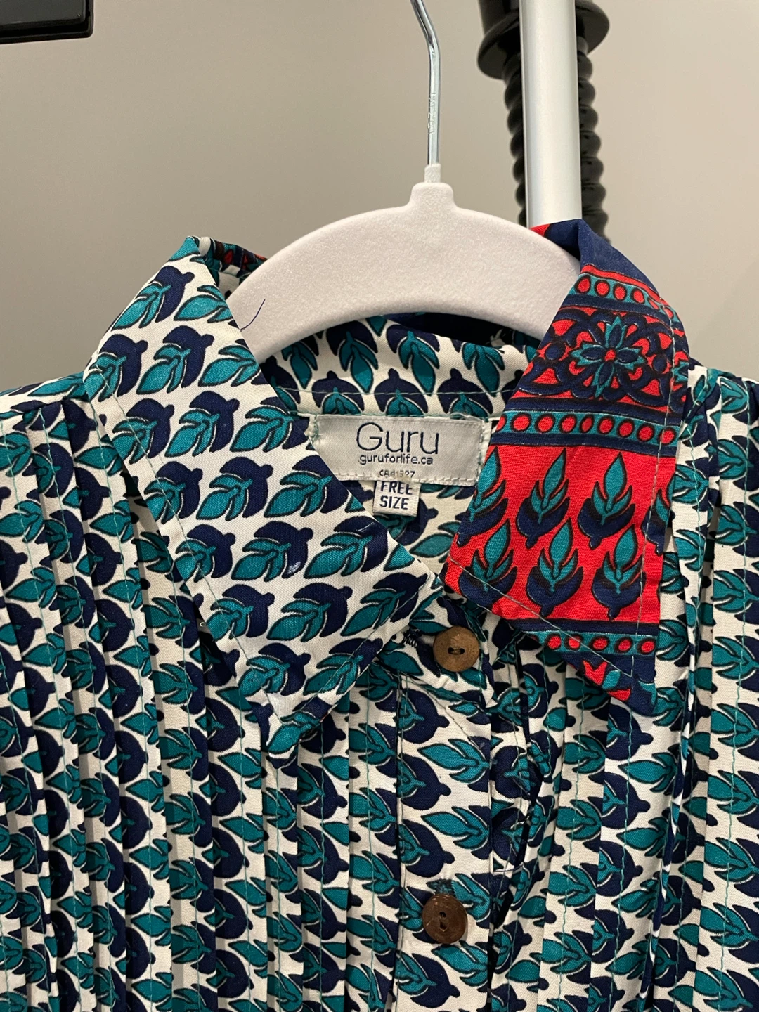 Guru Printed Button-Down Shirt - photo 3