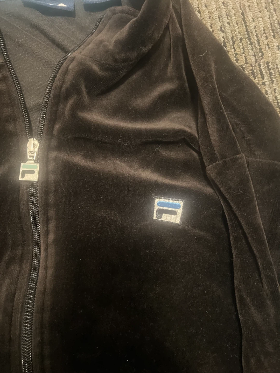 Fila Velour Track Jacket - photo 4