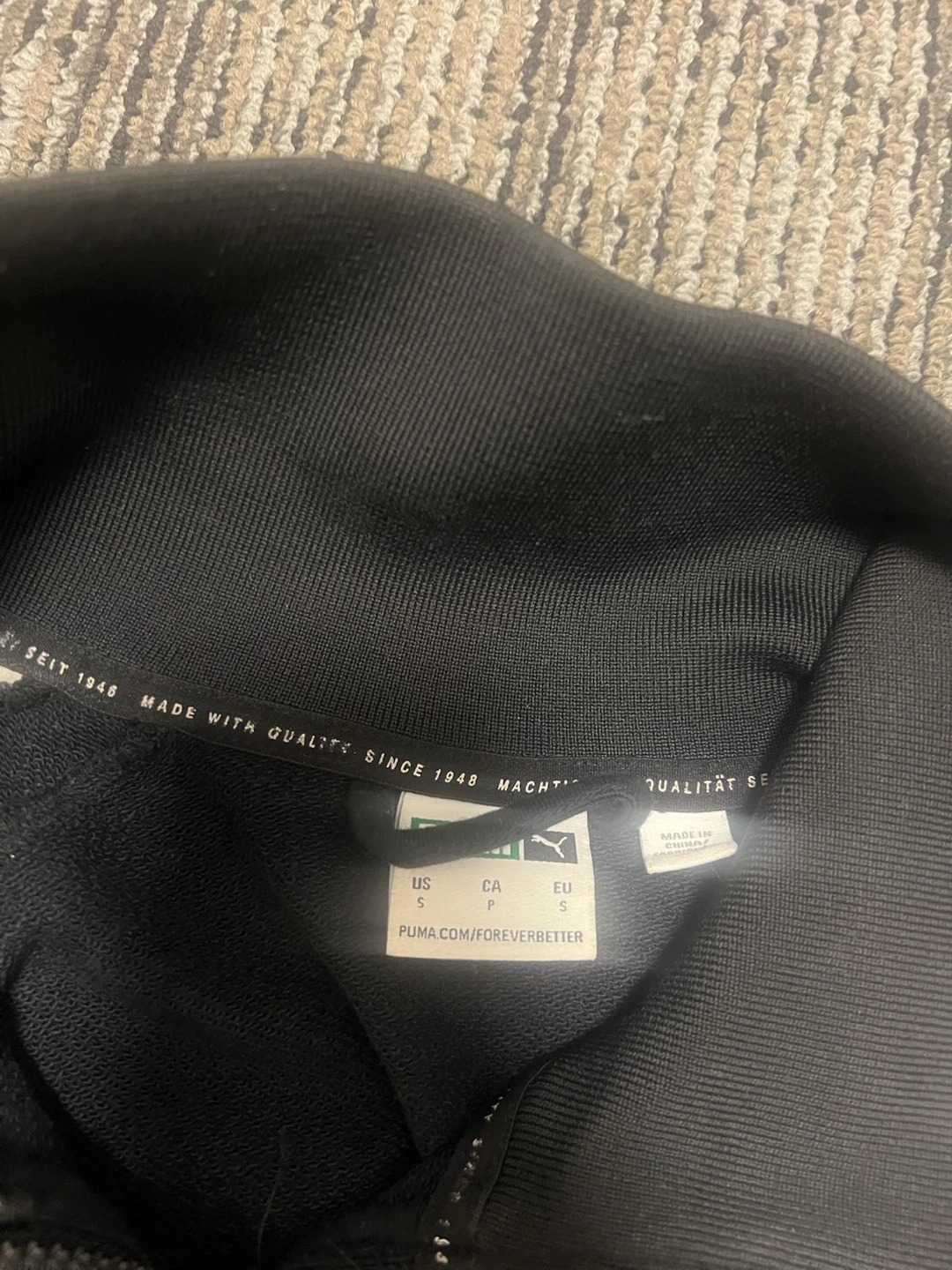Puma Tracksuit - Black and White - photo 3