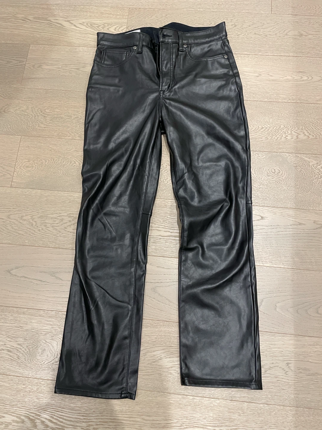 Gap Vintage Slim High Rise Faux Leather Pants