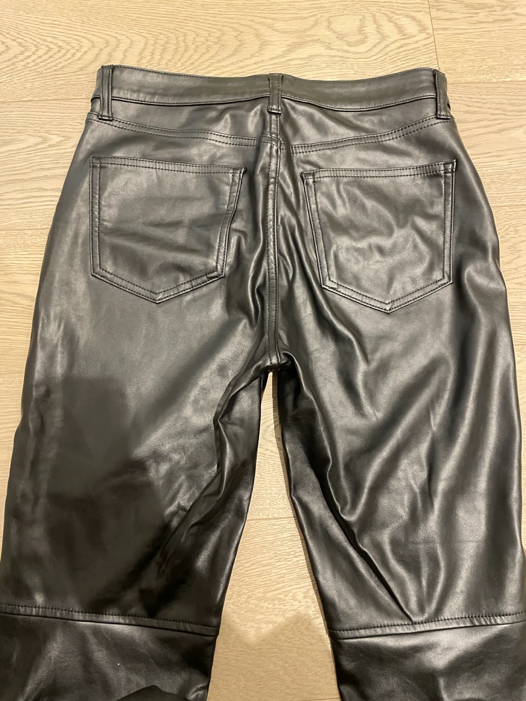 Gap Vintage Slim High Rise Faux Leather Pants - photo 5