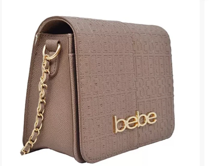 bebe Ailey Embossed Crossbody Bag
