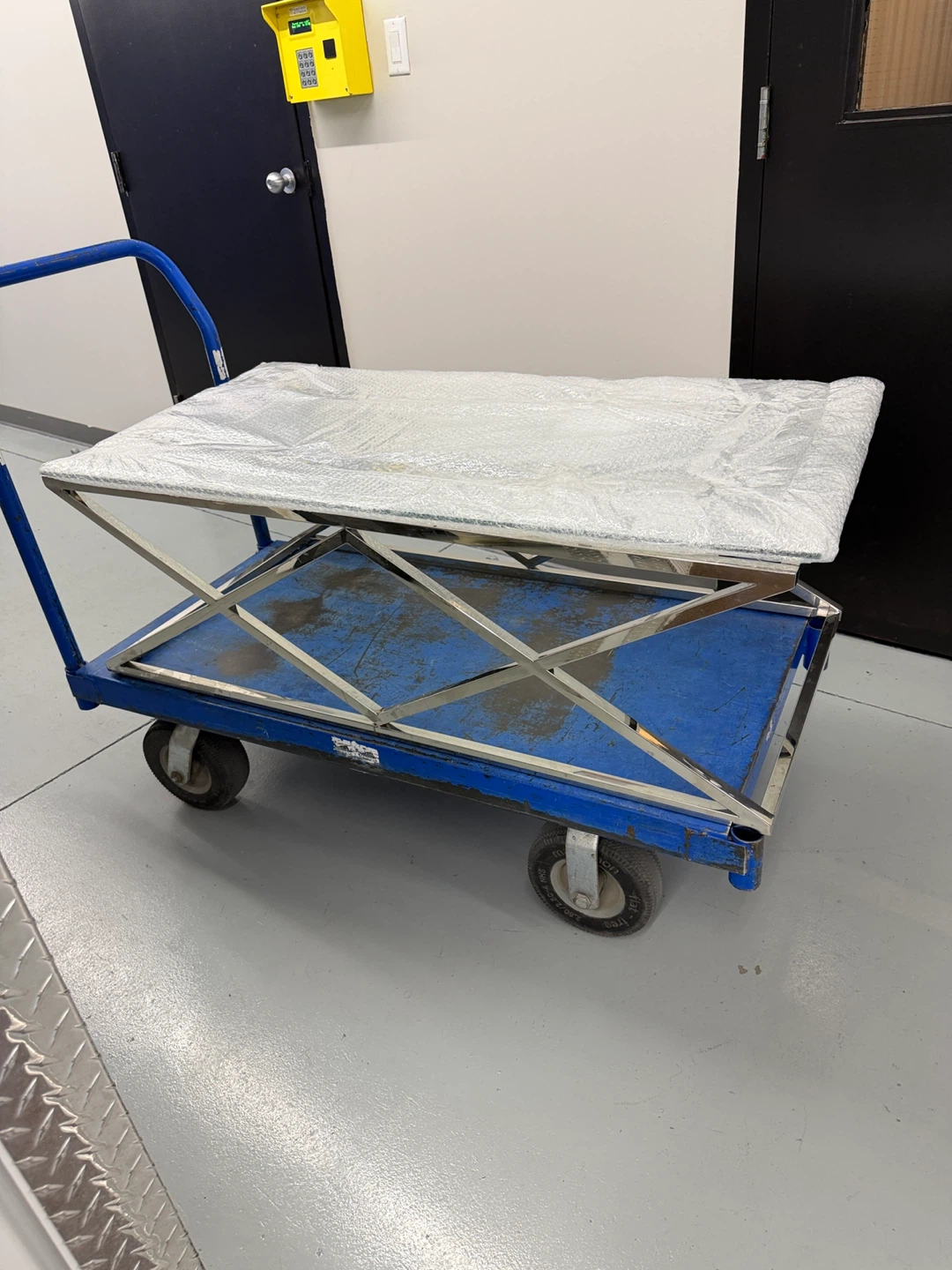 Bowring Glass and Chrome Coffee Table