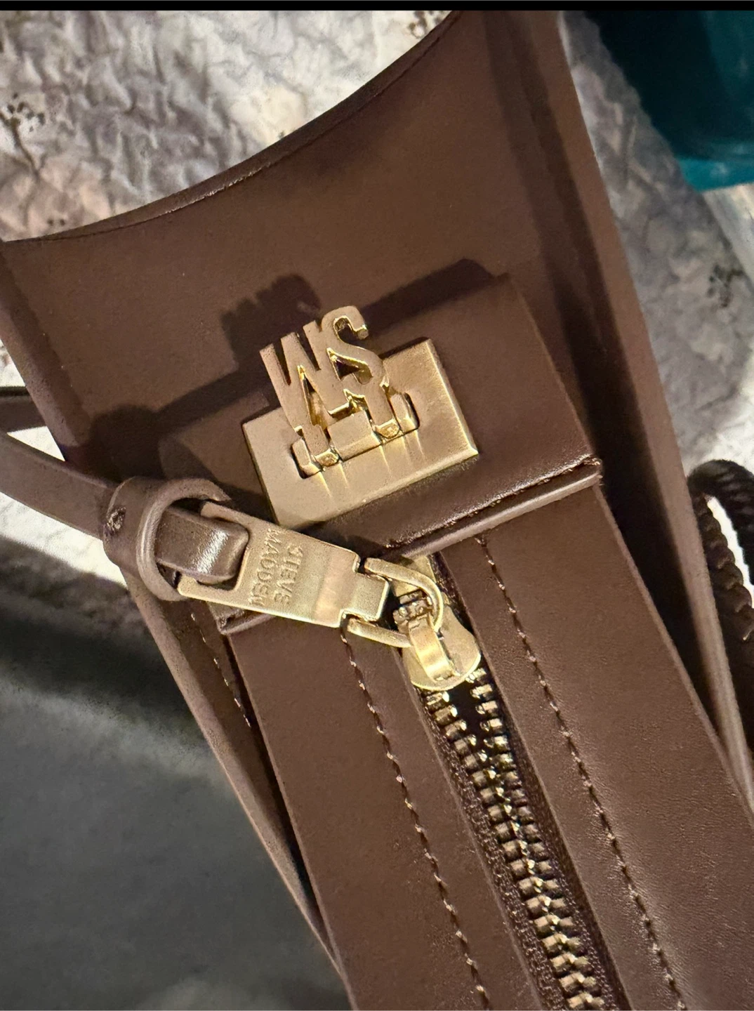 Brown Steve Madden purse BNWT - photo 4