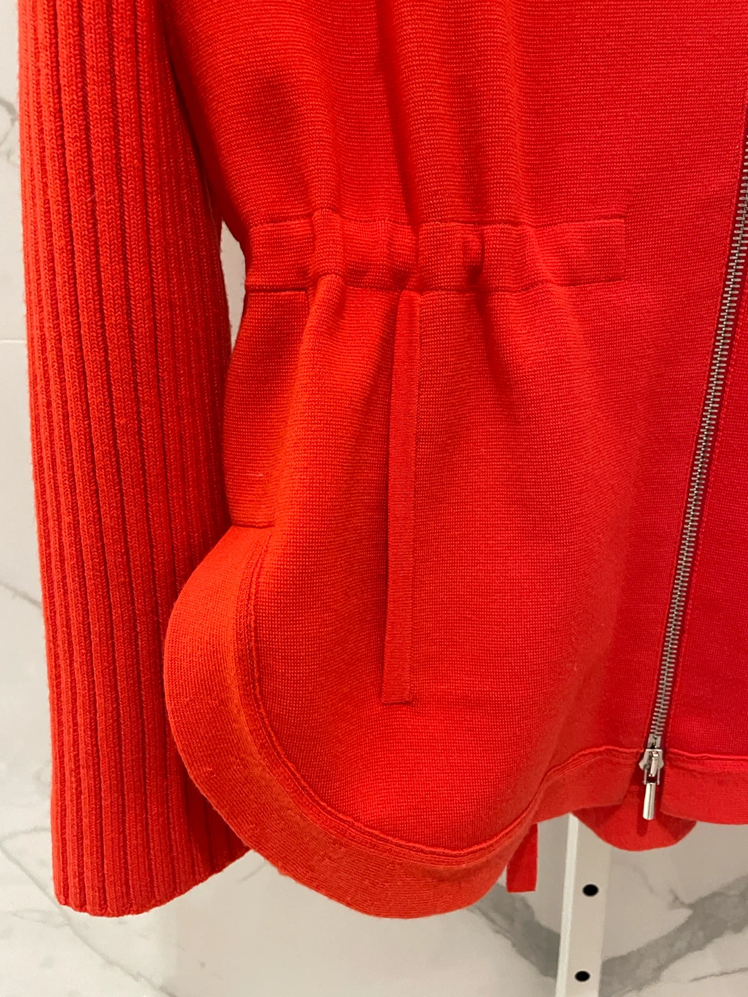 Akris Punto Red Zip-Up Jacket - photo 3