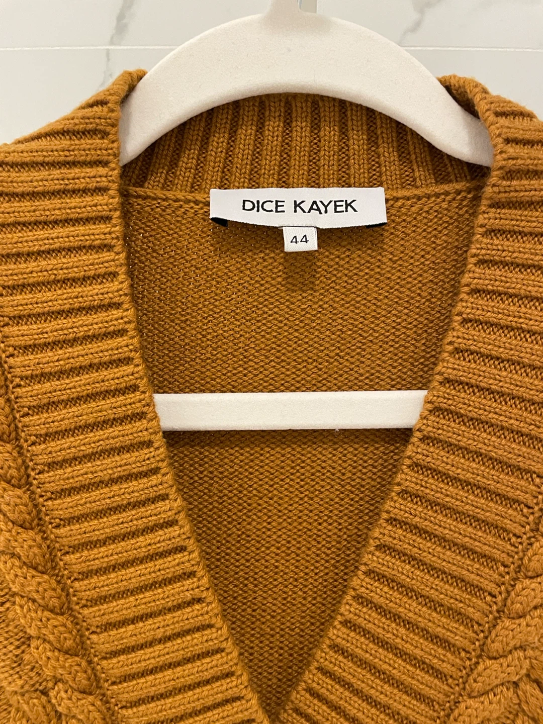 DICE KAYEK cable knit sweater vest - photo 2