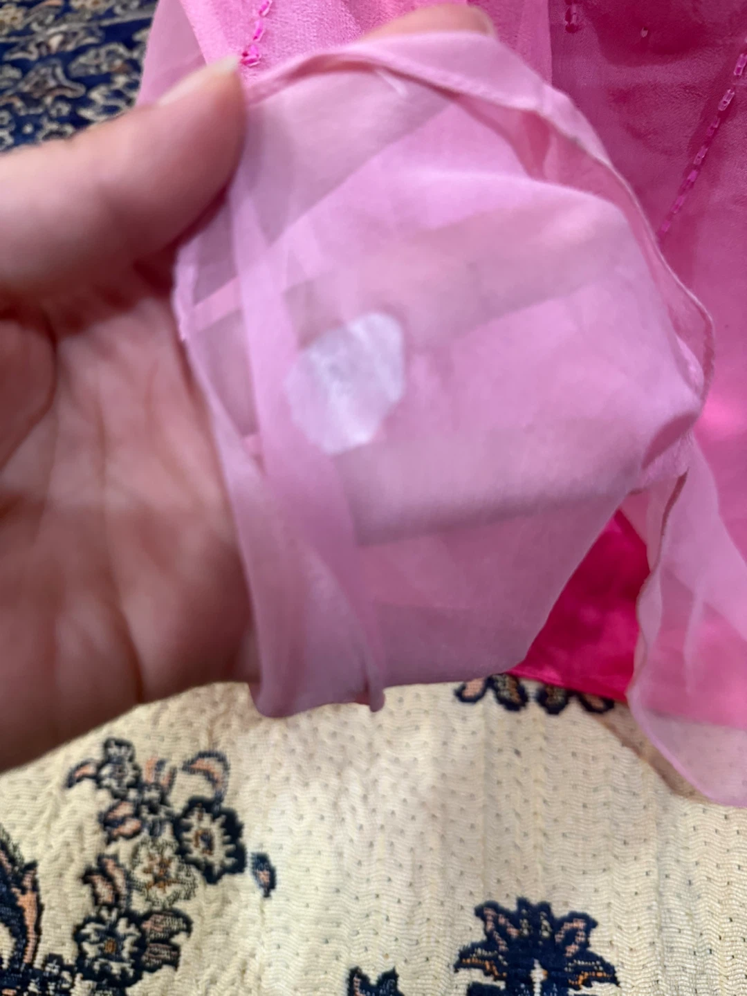 Alyce Designs 10 Pink Ombre Beaded Dress - photo 3