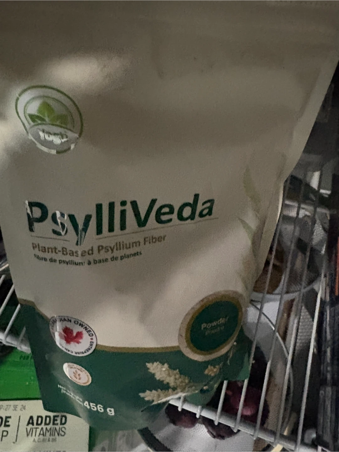 Psylliveda Plant-Based Psyllium Fiber 456g