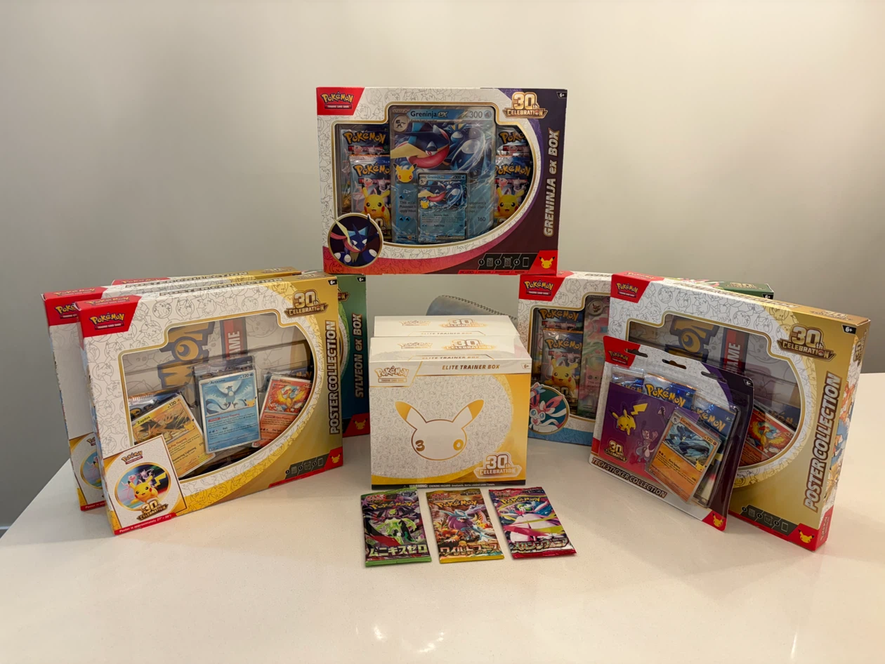 Pokemon 30th Anniversary Collection Cards and Sets