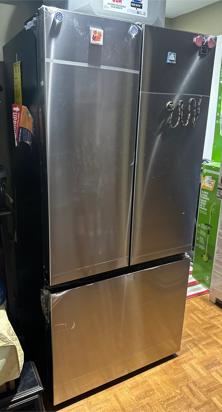 Kenmore 33 in. 18 cu ft. Stainless Steel Counter Depth - photo 4