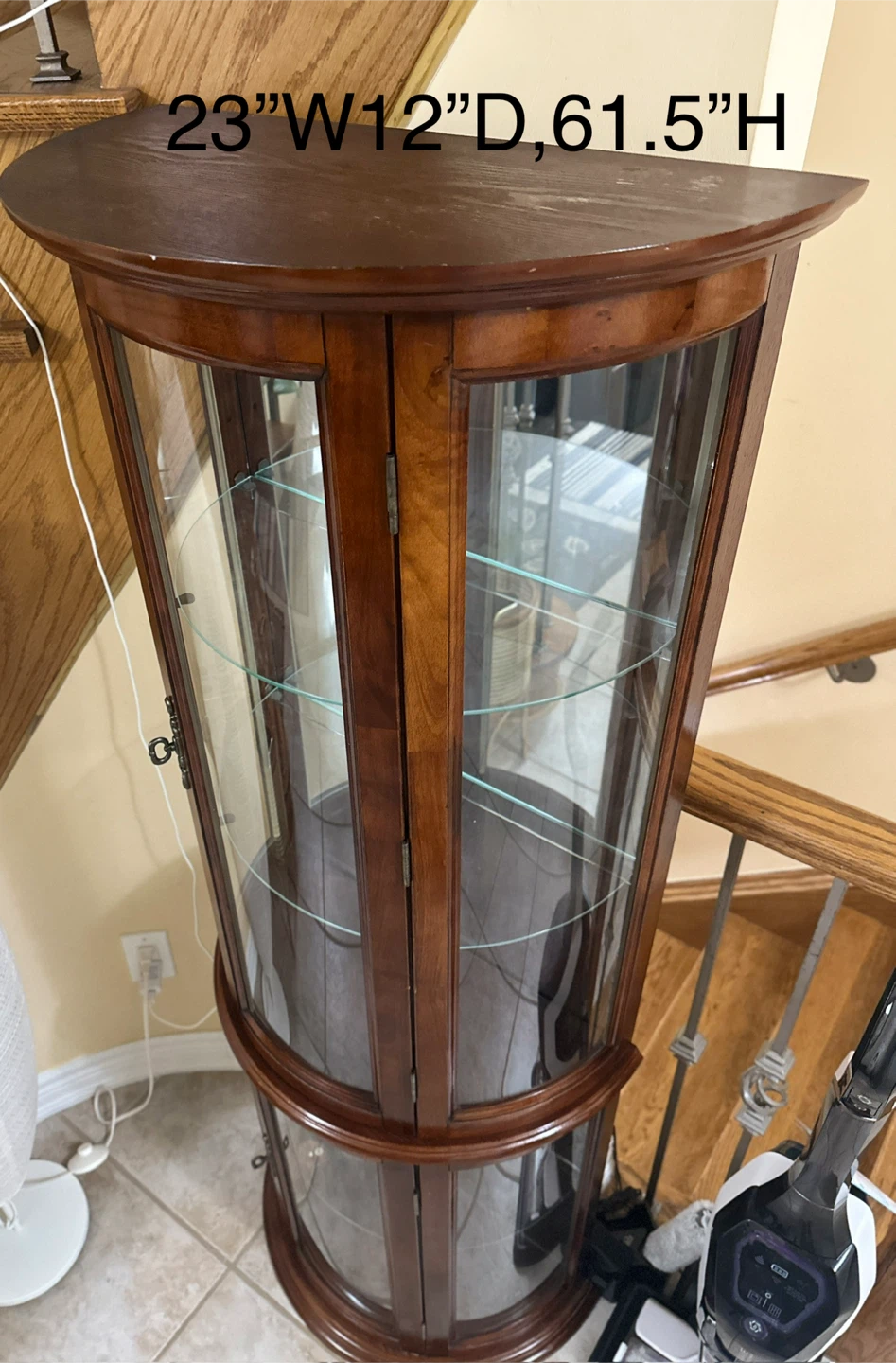 Curio/display cabinet, Side table - photo 3