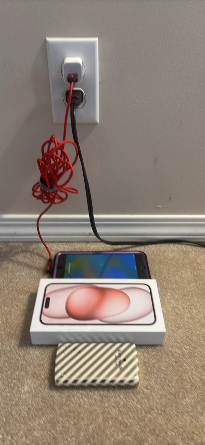 iPhone 8 Plus Box and Kate Spade Portable Charger new - photo 3