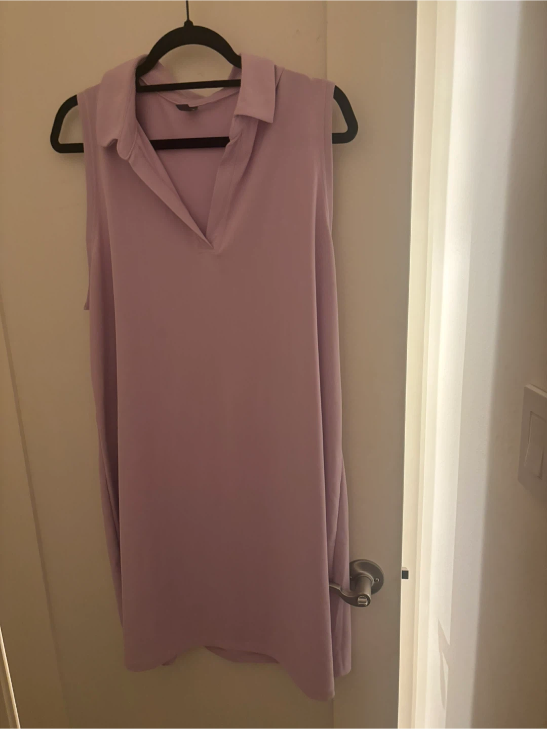 Joe Fresh+ Active Sleeveless Polo Dress - Lavender